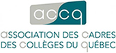 Logo de l'association des cadres des collèges du Québec