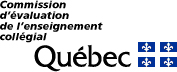 Logo de la Commission d'évaluation de l'enseignement collégial du gouvernement du Québec